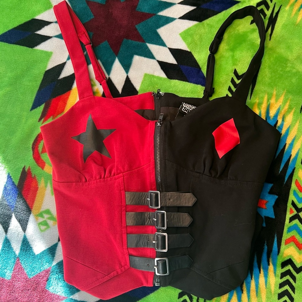 Harley Quinn Crop Top